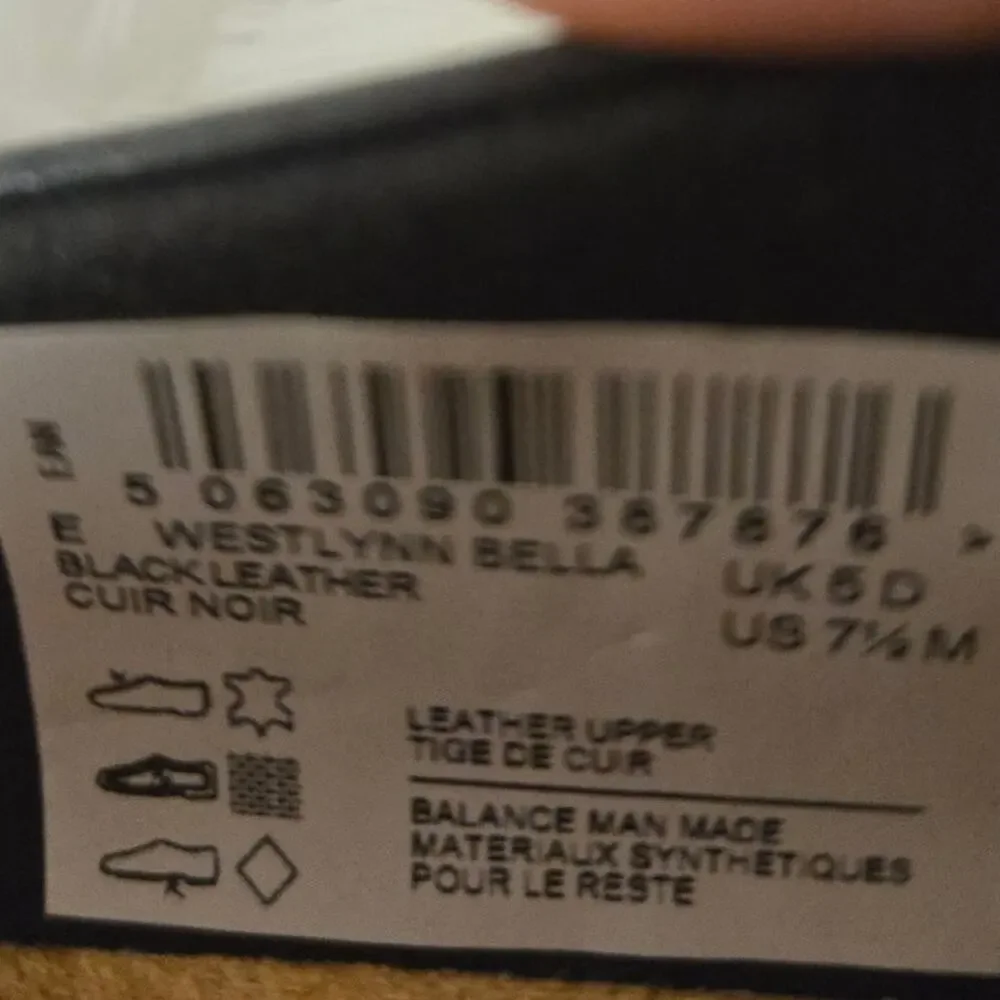 Women's Clarks Leather Westlynn Bella Loafers Black W7.5 - Picture 6 of 13